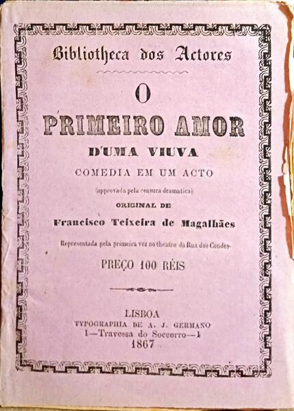 O PRIMEIRO AMOR D'UMA VIUVA.