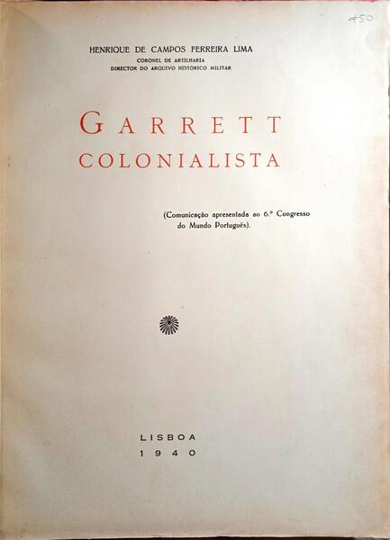 GARRETT COLONIALISTA.