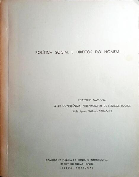 POLÃ?TICA SOCIAL E DIREITOS DO HOMEM.