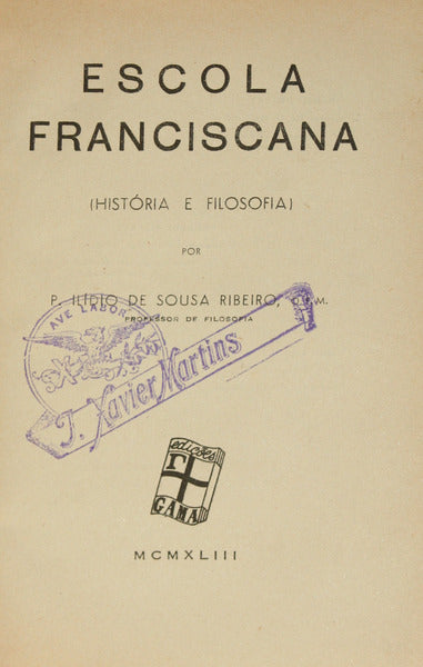 ESCOLA FRANCISCANA.