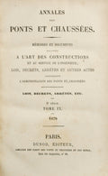ANNALES DES PONTS ET CHAUSSÉES, 5ª SÉRIE, 1879.