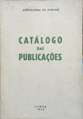 CATÃ?LOGO DAS PUBLICAÇÕES, ONOMÃ?STICO.
