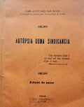 AUTÓPSIA DUMA SINDICANCIA.