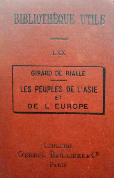 LES PEUPLES DE L'ASIE ET DE L'EUROPE.
