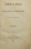 HOMENS E LETRAS: GALERIA DE POETAS CONTEMPORANEOS.