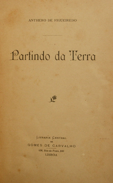 PARTINDO DA TERRA.