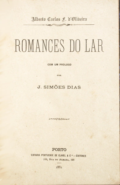 ROMANCES DO LAR.
