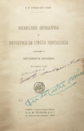 GONÇALVES VIANA. (A. R.) VOCABULÁRIO ORTOGRÁFICO E ORTOÉPICO DA LÍNGUA PORTUGUESA.