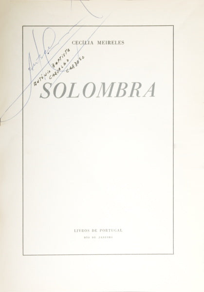 SOLOMBRA.