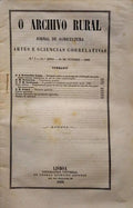 ARCHIVO (O) RURAL, N.º 7, OUTUBRO, 1868.