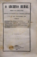 ARCHIVO (O) RURAL, N.º 10, NOVEMBRO, 1868.