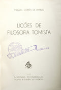LIÇÕES DE FILOSOFIA TOMISTA.