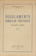 REGULAMENTO CONSULAR PORTUGUÊS.