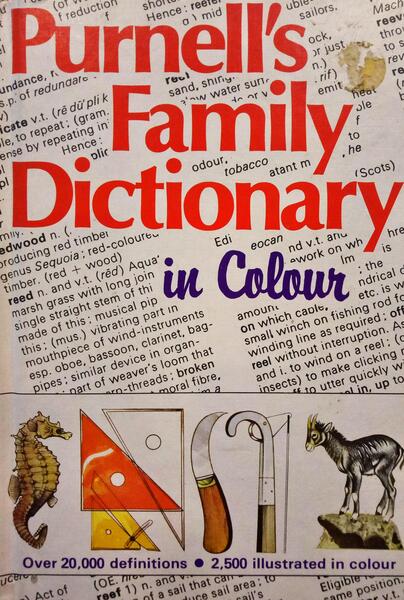 PURNELL'S FAMILY DICTIONARY IN COLOUR.