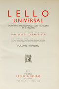 LELLO UNIVERSAL. DICIONÃ?RIO ENCICLOPÉDICO LUSO-BRASILEIRO. [1977]