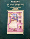 LIBRARY (THE) OF H. BRADLEY MARTIN. SOTHEBY'S. JUNE 1990.