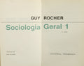 ROCHER. (Guy) SOCIOLOGIA GERAL. [5 VOLS.]
