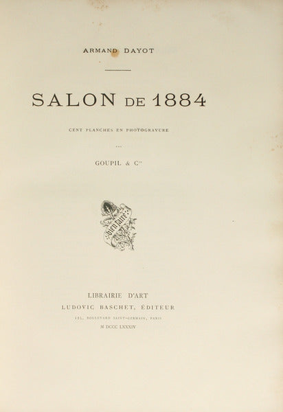 DAYOT. (Armand) SALON DE 1884.