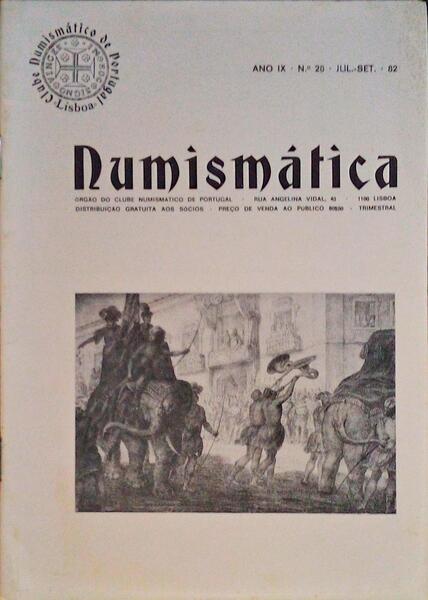 NUMISMÀTICA, ANO IX, N.º 26, 1982.