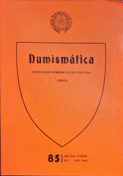 NUMISMÃ?TICA, ANO XXIX - III SÉRIE, N.º 85, 2002.