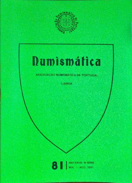NUMISMÃ?TICA, ANO XXVIII - III SÉRIE, N.º 81, 2001.