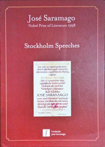 STOCKHOLM SPEECHES.