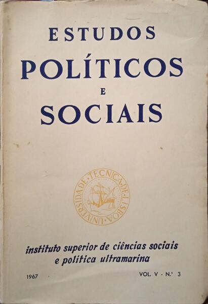 ESTUDOS POLÃ?TICOS E SOCIAIS, VOL. V, N.º 3.