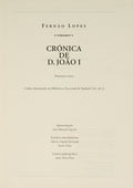 CRÓNICA DE D. JOÃO I. PRIMEIRA PARTE. [CÓDICE DA BNM. ESTUDOS E TRANSCRIÇÃO DO TEXTO]