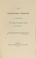 THE SUBALTERN OFFICER: A NARRATIVE.