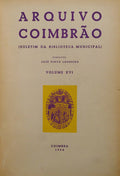 ARQUIVO COIMBRÃO, BOLETIM DA BIBLIOTECA MUNICIPAL, VOLUME XVI.