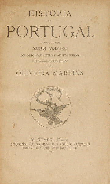MORSE STEPHENS. (Henry) HISTORIA DE PORTUGAL.