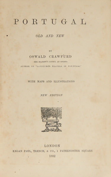 CRAWFURD. (Oswald) PORTUGAL, OLD AND NEW.