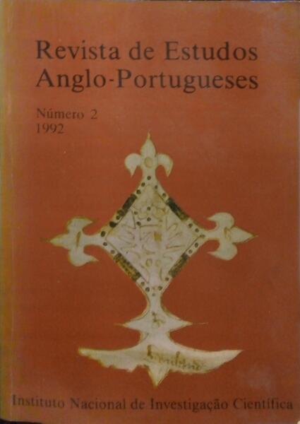 REVISTA DE ESTUDOS ANGLO-PORTUGUESES, N.º 2, 1992.