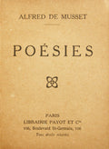MUSSET. (Alfred) POÉSIES.
