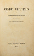 GOMES DE AMORIM. (Francisco) CANTOS MATUTINOS.