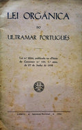 LEI ORGÂNICA DO ULTRAMAR PORTUGUÊS, LEI Nº 2066, 1953.
