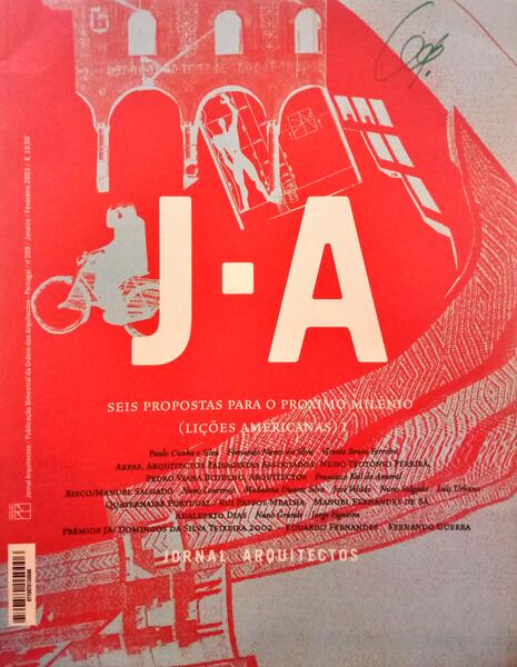 JORNAL ARQUITECTOS, N.º 209-210, JANEIRO-ABRIL 2003. LIÇÕES AMERICANAS I/II.