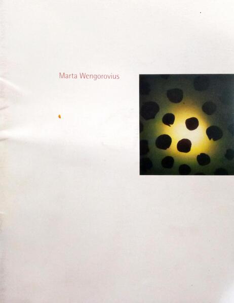 MARTA WENGOROVIUS - TROMPE L'OEIL 1993-1994.