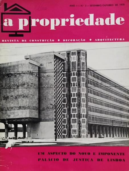 PROPRIEDADE (A), ANO I, N.º 3, SETEMBRO/OUTUBRO 1970.