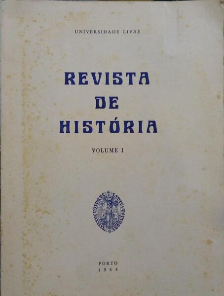REVISTA DE HISTÓRIA, VOL. I, 1984.