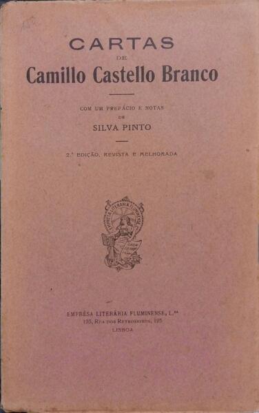 CASTELO BRANCO. (Camilo) CARTAS DE CAMILLO CASTELLO BRANCO.