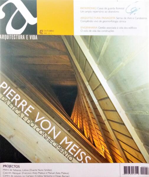 ARQUITECTURA E VIDA, NÚMEROS 42-44, 2003.