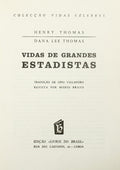 THOMAS. (Henry) e Dana Lee Thomas. COLECÇÃO VIDAS CÉLEBRES. [12 VOLS.]