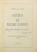HISTÓRIA DA CULTURA CLÁSSICA.