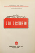 MACHADO DE ASSIS. (Joaquim Maria) DOM CASMURRO.