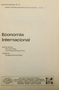 SALVATORE. (Dominick) ECONOMIA INTERNACIONAL.