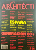 ARCHITÉCTI, N.º 15/16, SETEMBRO-NOVEMRBO 1992. ESPAÑA, GENERACIÓN 80'S.