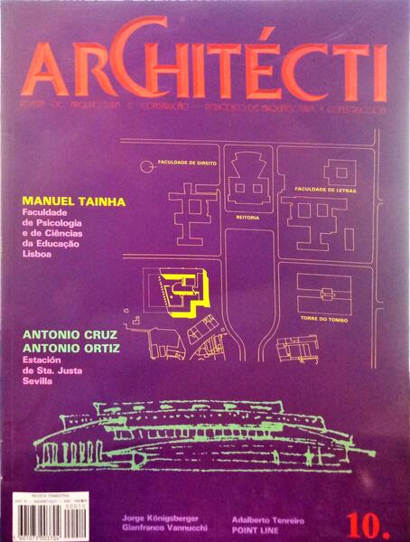 ARCHITÉCTI, N.º 10, AGOSTO-OUTUBRO 1991.
