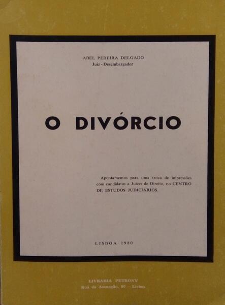 O DIVÓRCIO.
