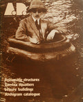 ARCHITECTURAL DESIGN, VOL. 43, N.º 1/4-6/10/12, 1973. [6 VOLUMES]